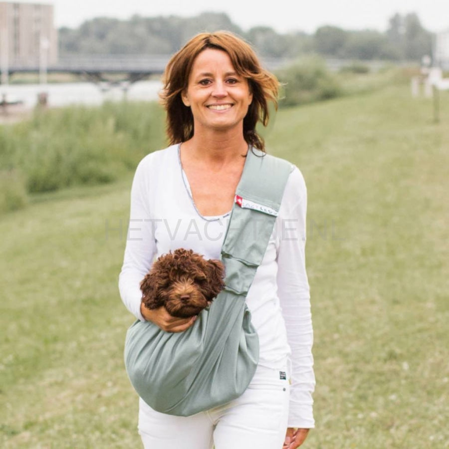 4Lazylegs - Tas Canvas Grijs Xs-7 Kg