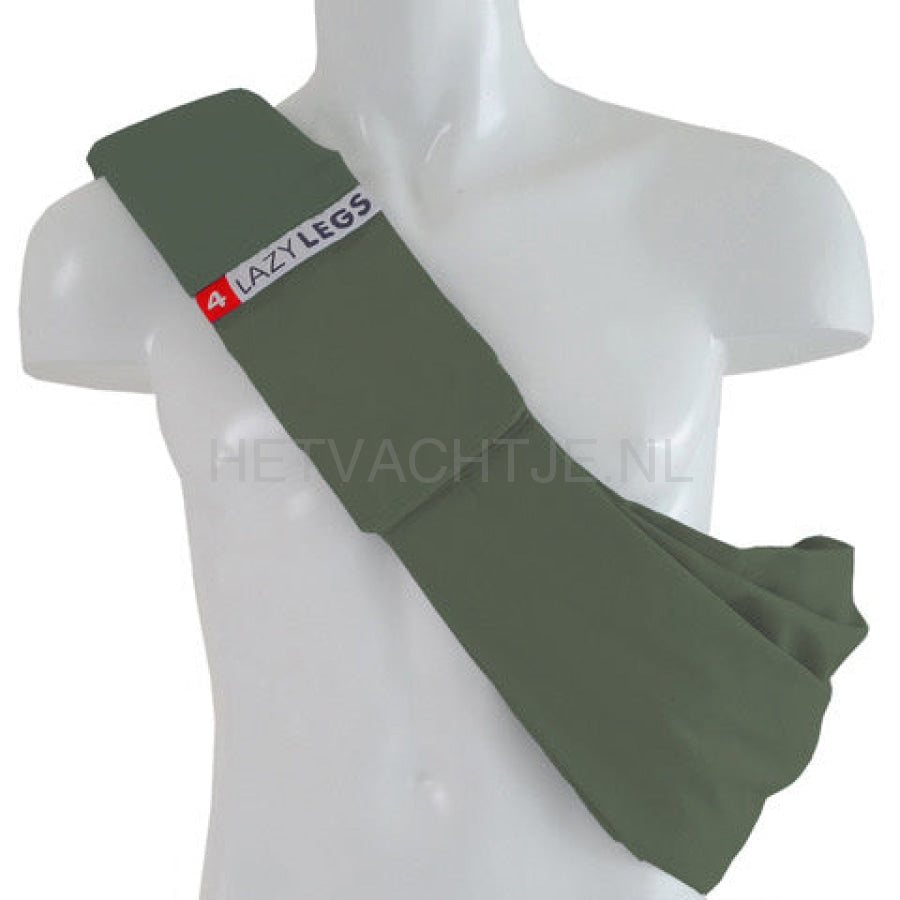 4Lazylegs - Tas Canvas Olijfgroen Xs-7 Kg