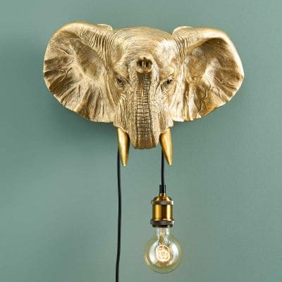 Werner Voss - Wandlamp olifant Jumbo