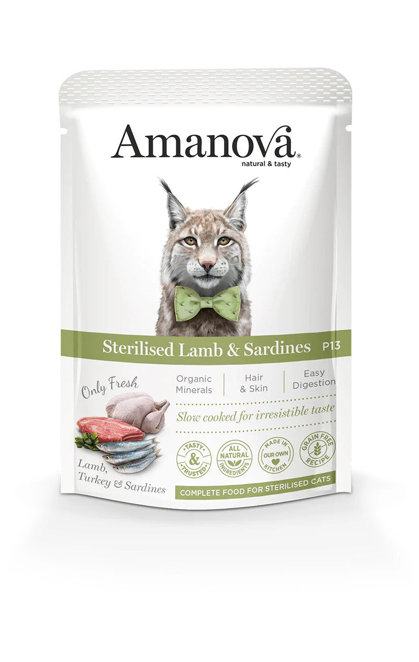 AMANOVA - Sterilised cat - Lam en sardines