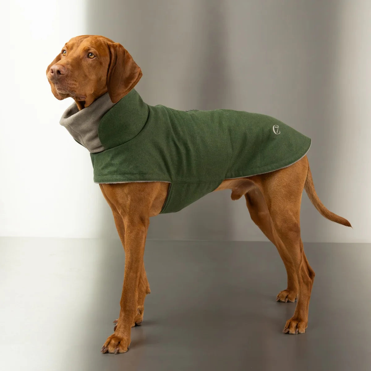 Cloud7 - Hondenjas Brooklyn Flanel Varengroen