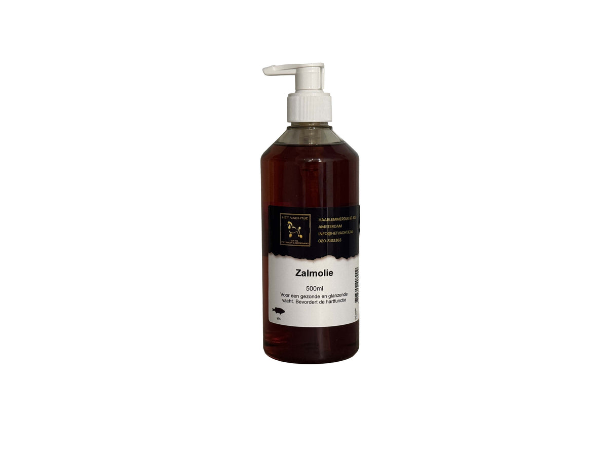 Het Vachtje Snack - Zalmolie - 500ml