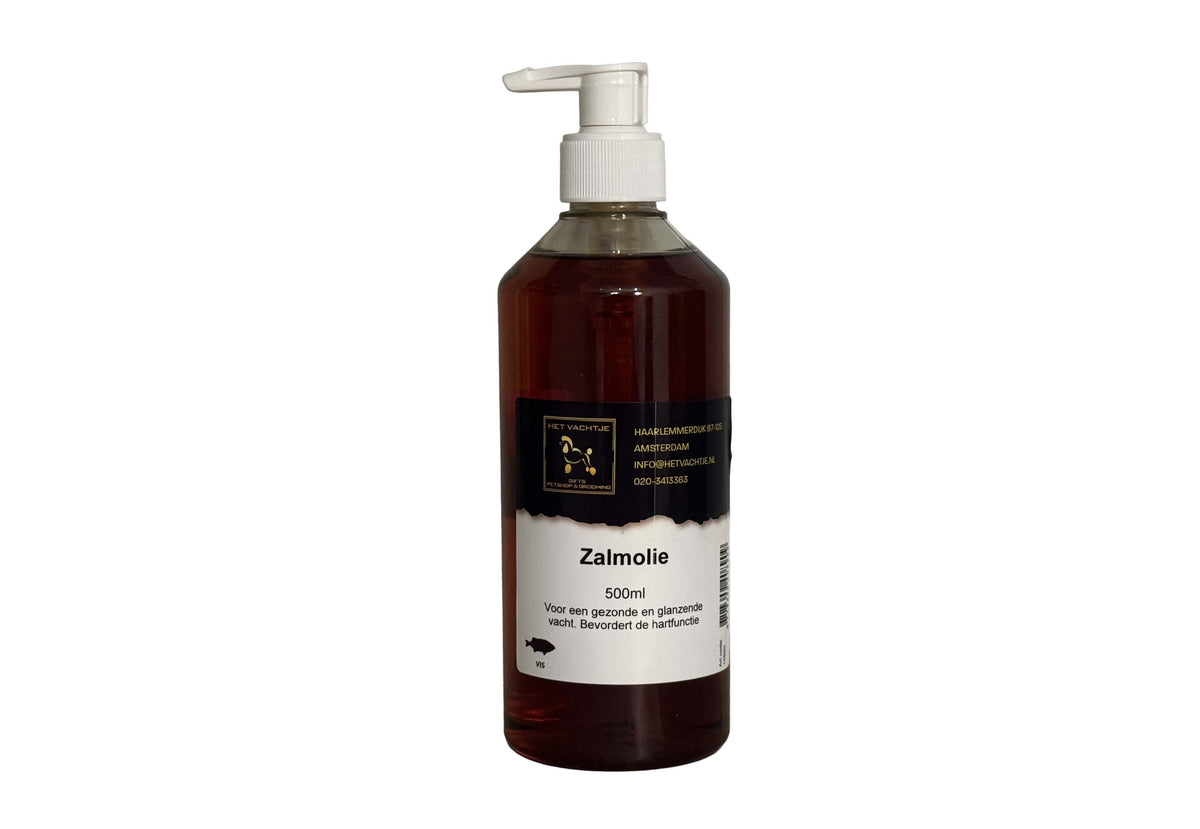 Het Vachtje Snack - Zalmolie - 500ml