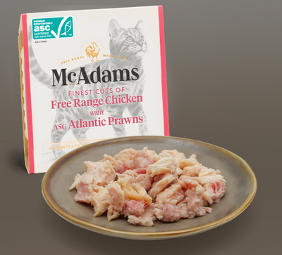 MCADAMS - Vrije uitloopkip  met Atlantische Garnalen