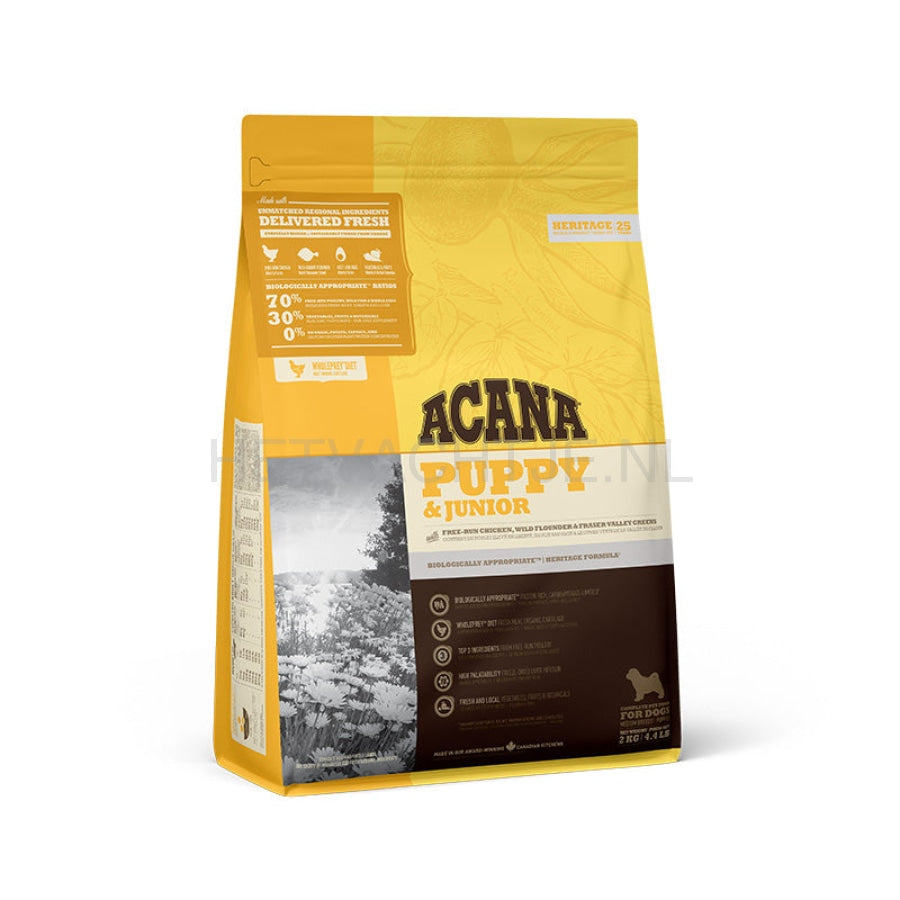 Acana Heritage Puppy & Junior Hondenvoeding