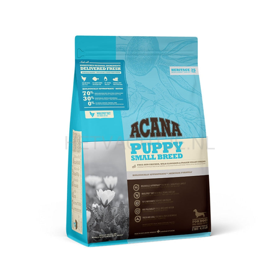 Acana Heritage Puppy Small Breed Hondenvoeding