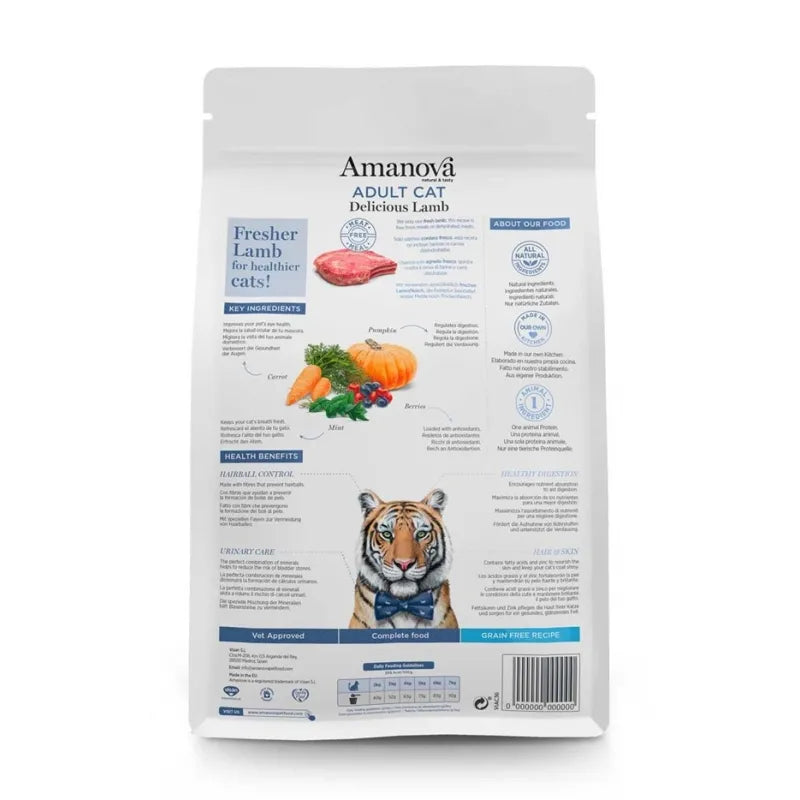 AMANOVA - Sterilised Cat - Delicious Lamb