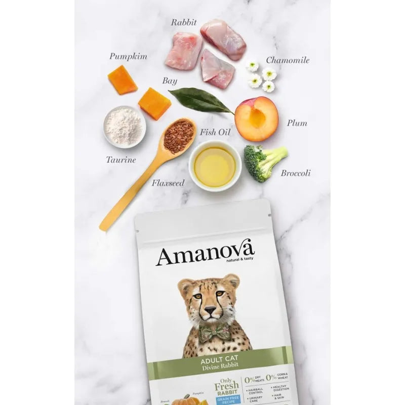 AMANOVA - Adult Cat Divine Rabbit