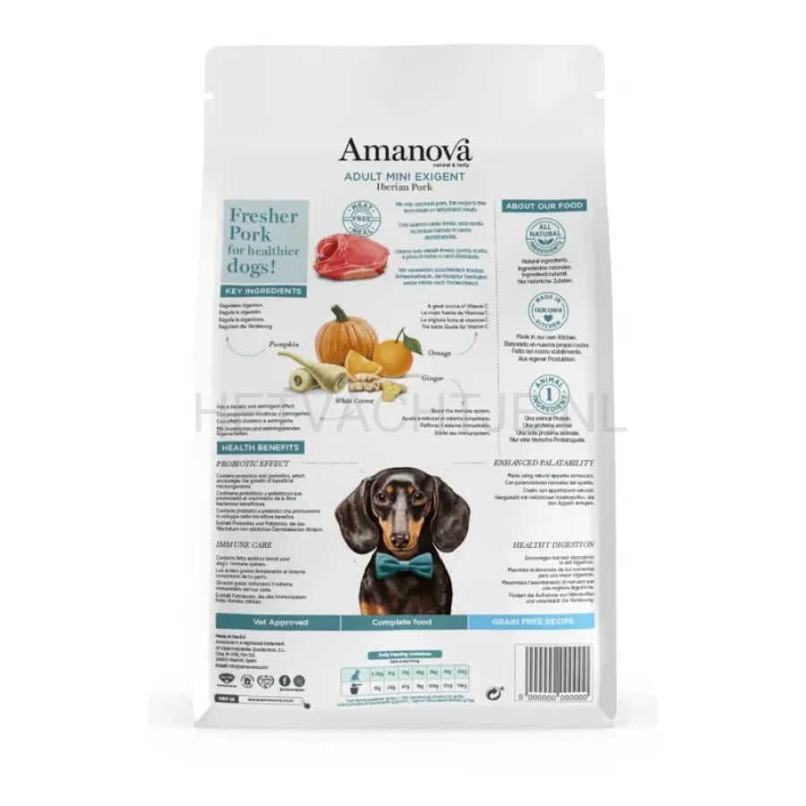 Amanova - Adult Mini Exigent Iberian Pork