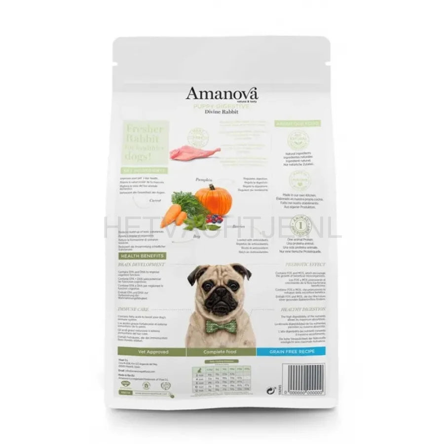 Amanova - Puppy Digestive Divine Rabbit