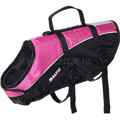 Baltic - Hondenzwemvest Mascot Roze/ Zwart