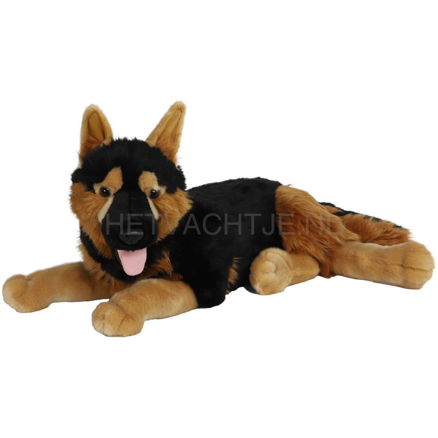 Boony - Natural Decoration Duitse Herder Pluche Liggend 53Cm Plushe