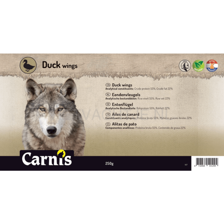 Carnis - Eendenvleugels Hondensnack