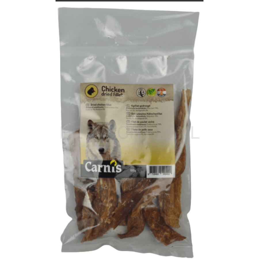 Carnis - Kipfilet Gedroogd Hondensnack
