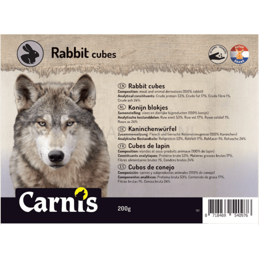 Carnis - Konijn Blokjes