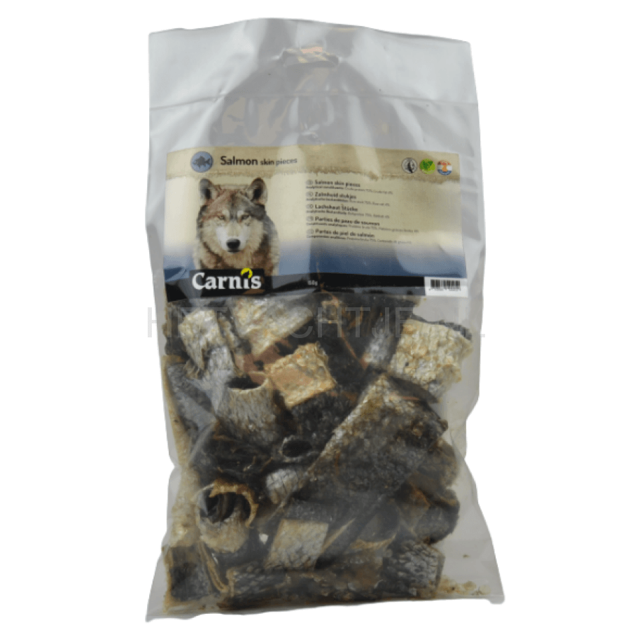Carnis - Zalmhuid Stukjes Hondensnack