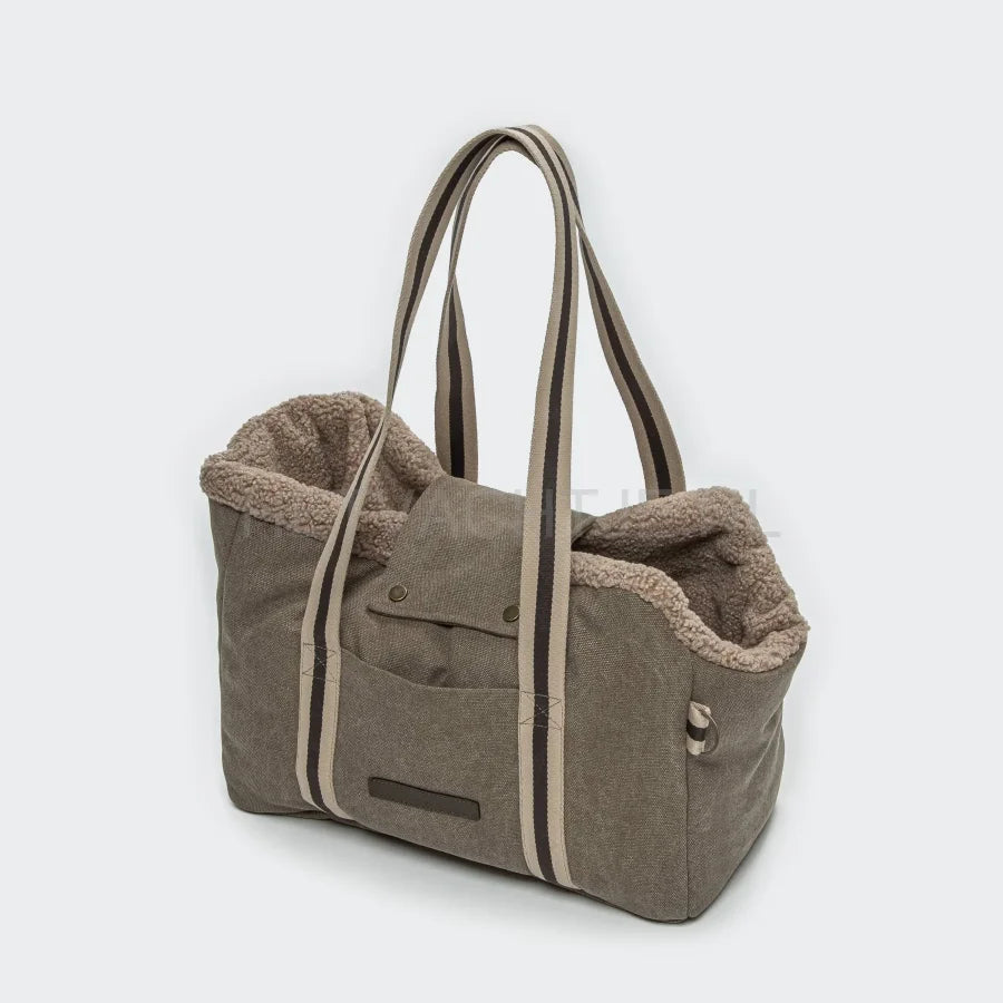 Cloud7 - Hondentas Lucca Canvas Zand