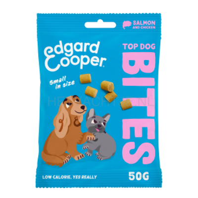 Edgard & Cooper Bites Zalm en Kip 50g / Alle leeftijden