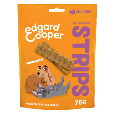 Edgard & Cooper Strips Kip 75g / Alle leeftijden / Kip