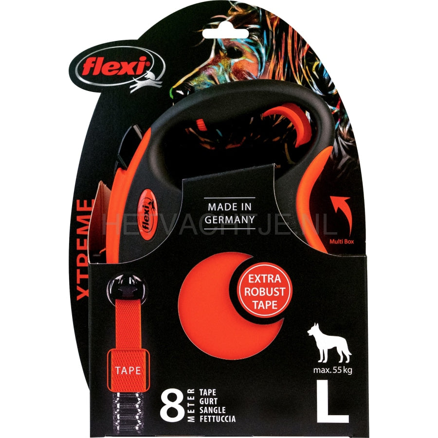 Flexi - Rollijn Xtreme Tape L Orange L8M