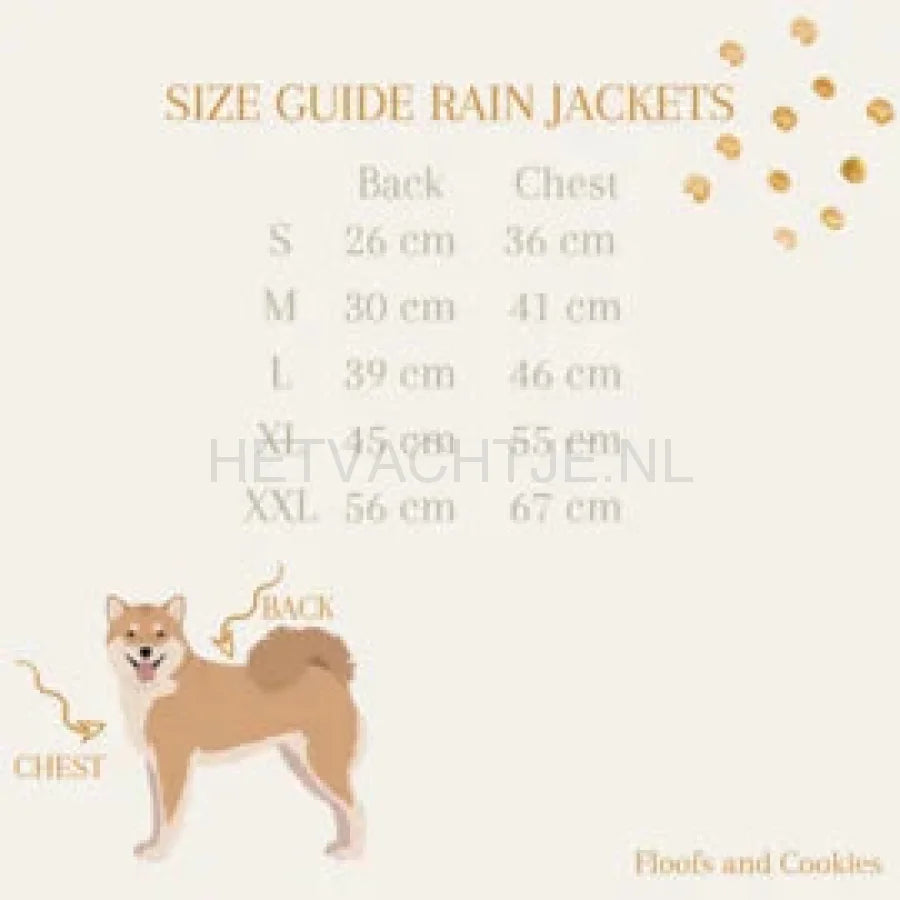 Floofs And Cookies - Rain Coat Mocha