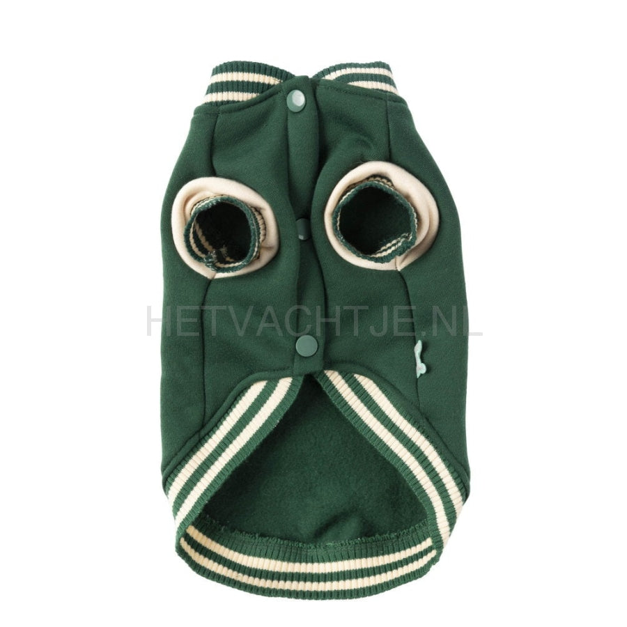 Fuzzyard - The Letterman Jacket Groen