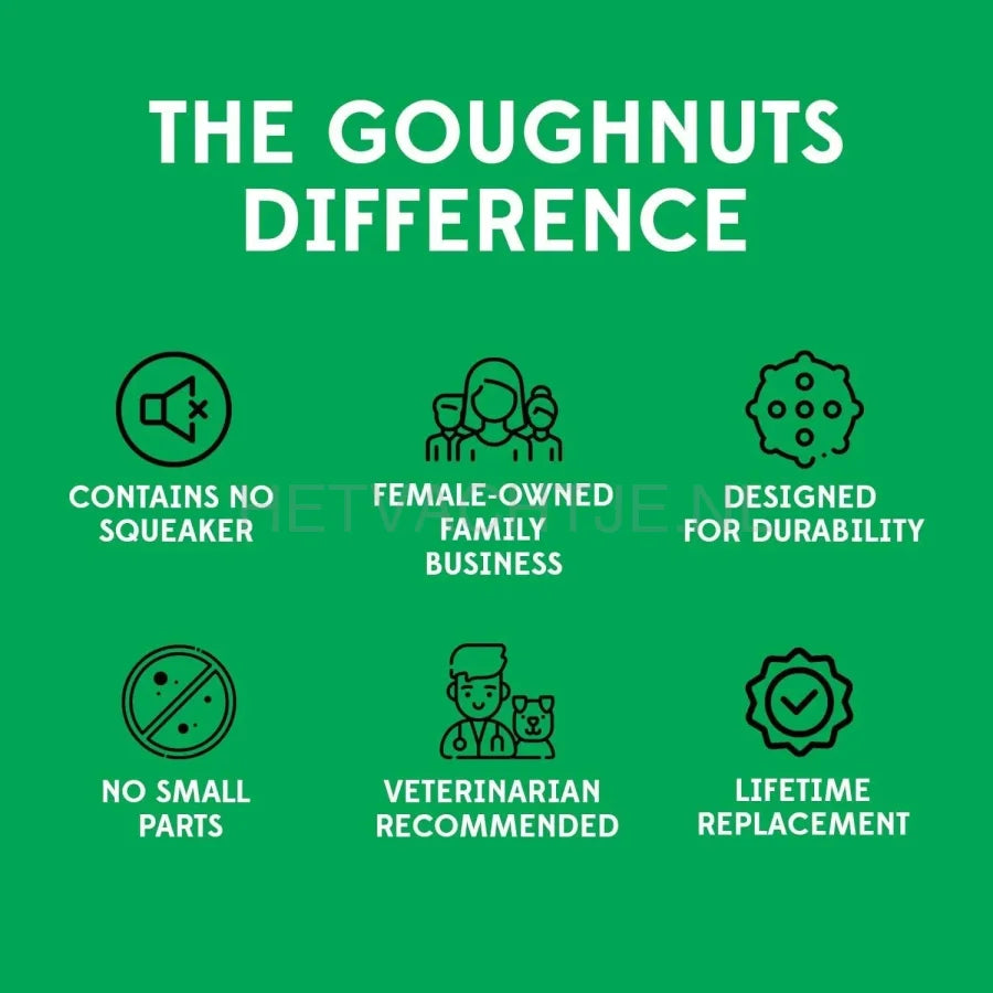 Goughnuts - Flynut Zwart