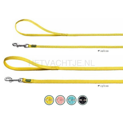 Hunter Nylon Reflecterende Hondenriem 110Cm Voor Pups & Kleine Honden (4 Kleuren) Hondenlijnen
