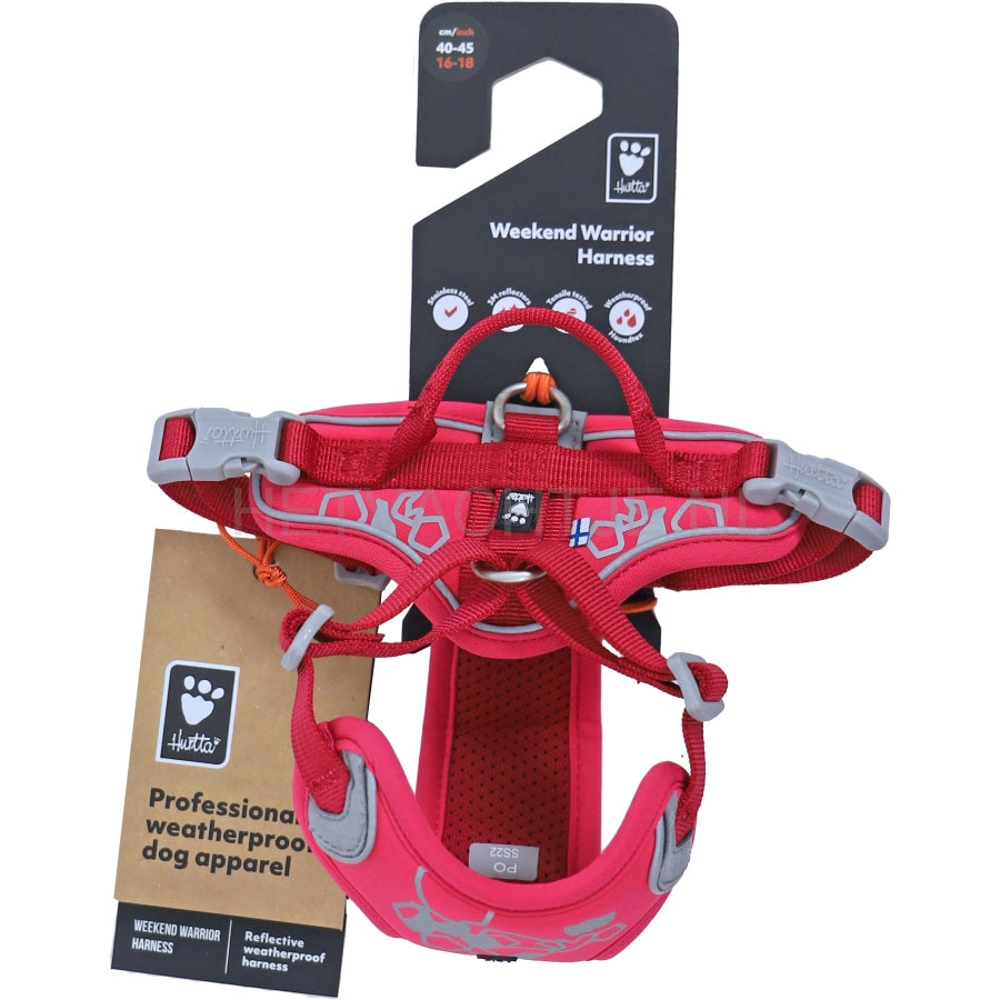 Hurtta - Weekend Warrior Harness Ruby