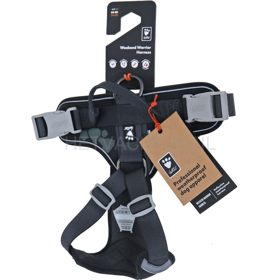Hurtta - Weekend Warrior Harness Zwart