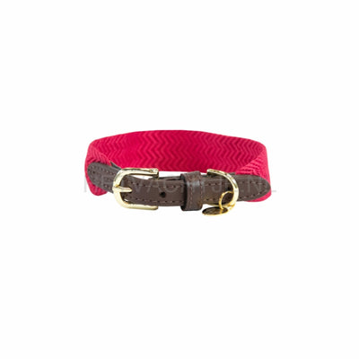 Kentucky - Hondenhalsband Jacquard Roos