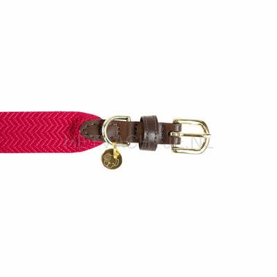 Kentucky - Hondenhalsband Jacquard Roos