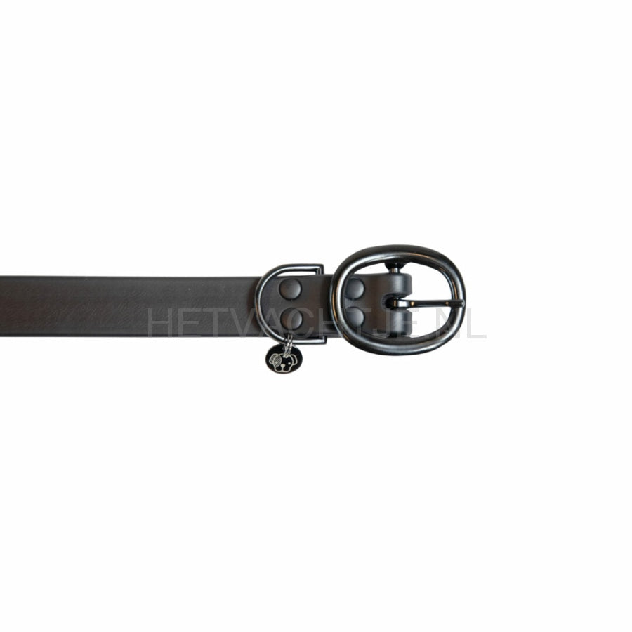 Kentucky - Hondenhalsband Soft Rubber Zwart Halsbanden En Tuigjes Voor Huisdieren