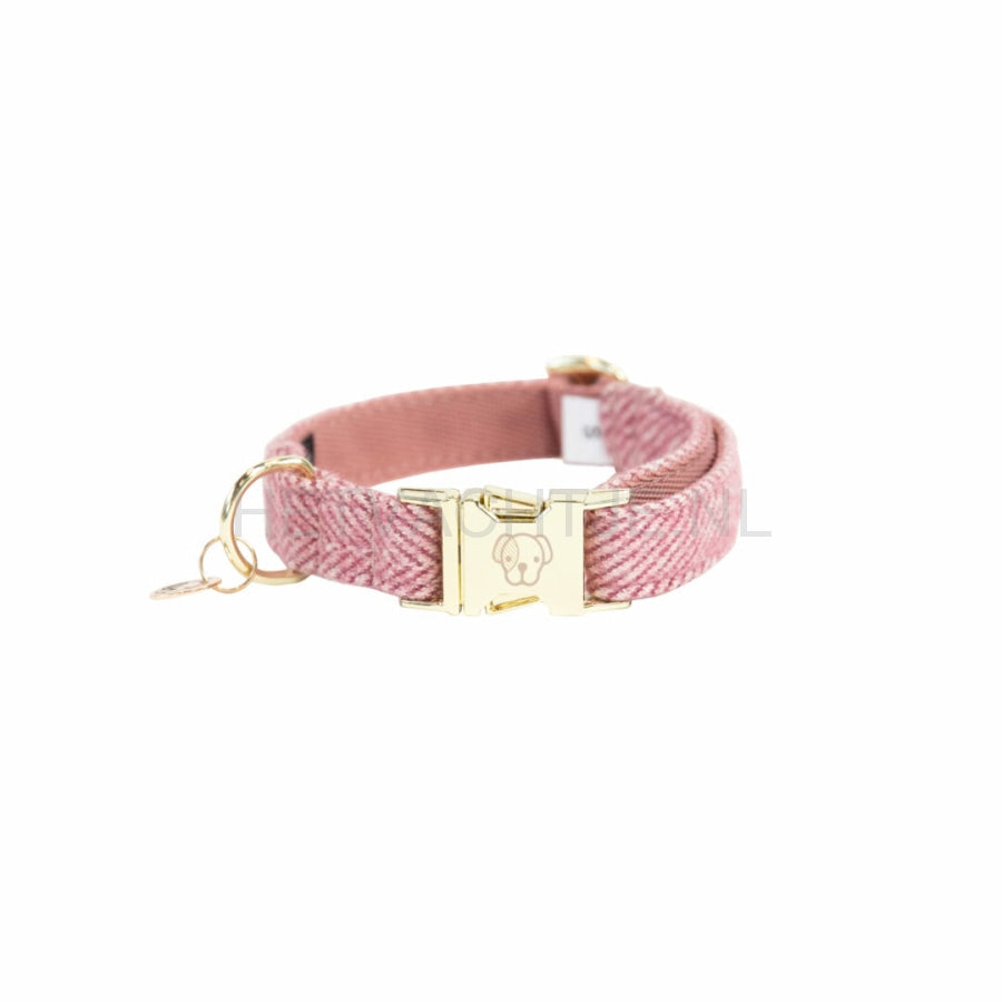 Kentucky - Hondenhalsband Wol Oud Roze Halsbanden En Tuigjes Voor Huisdieren