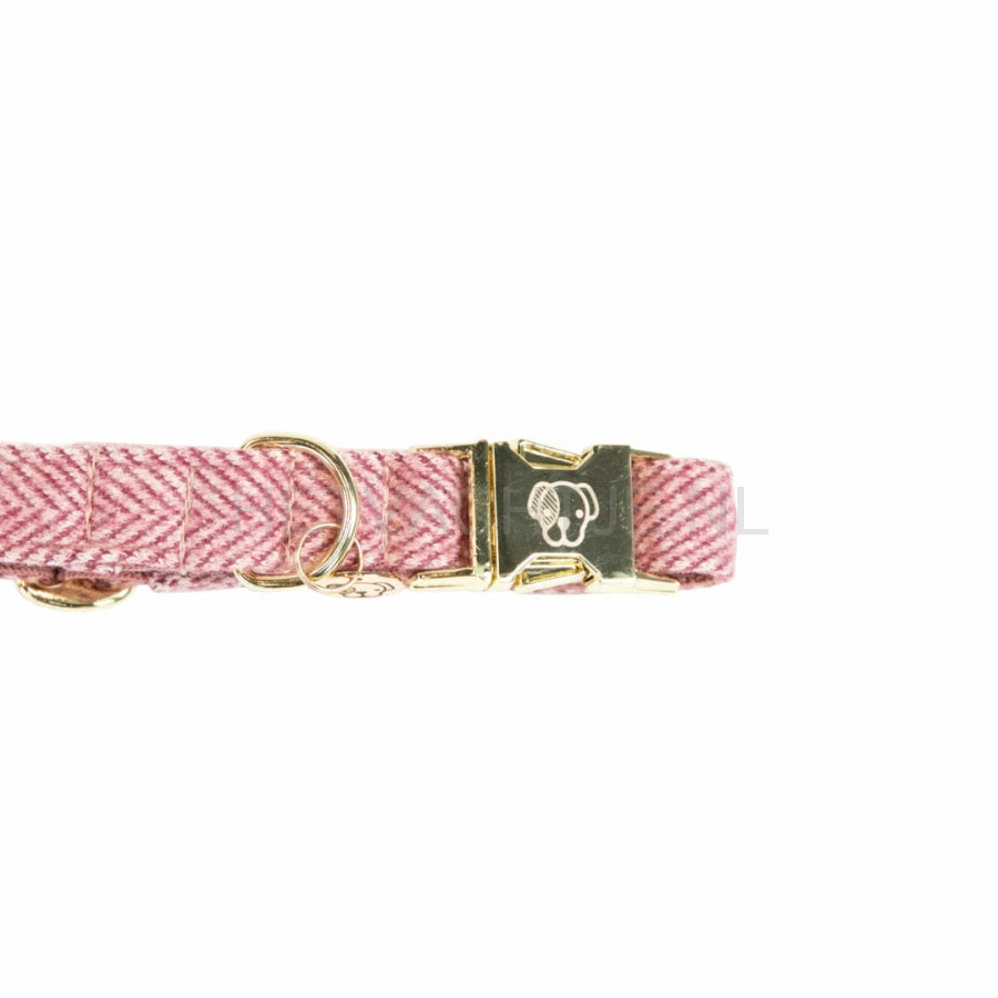 Kentucky - Hondenhalsband Wol Oud Roze Halsbanden En Tuigjes Voor Huisdieren