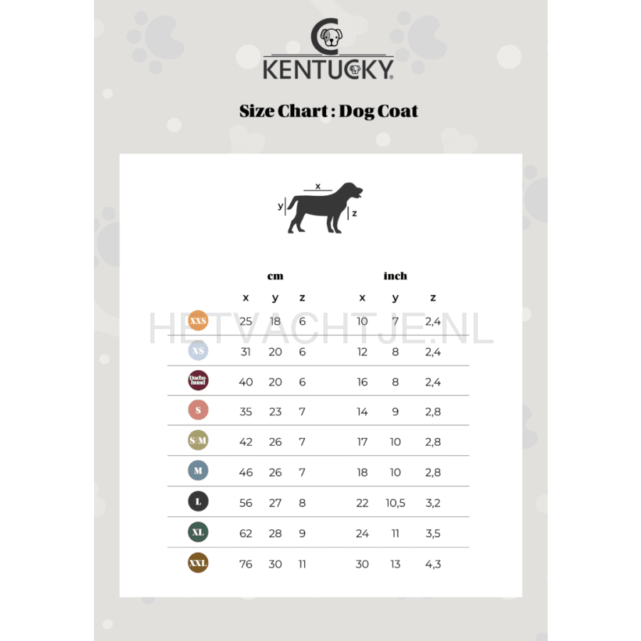 Kentucky - Hondenjas Heavy Fleece