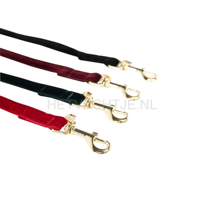 Kentucky - Hondenlijn Corduroy Bordeaux Hondenriemen