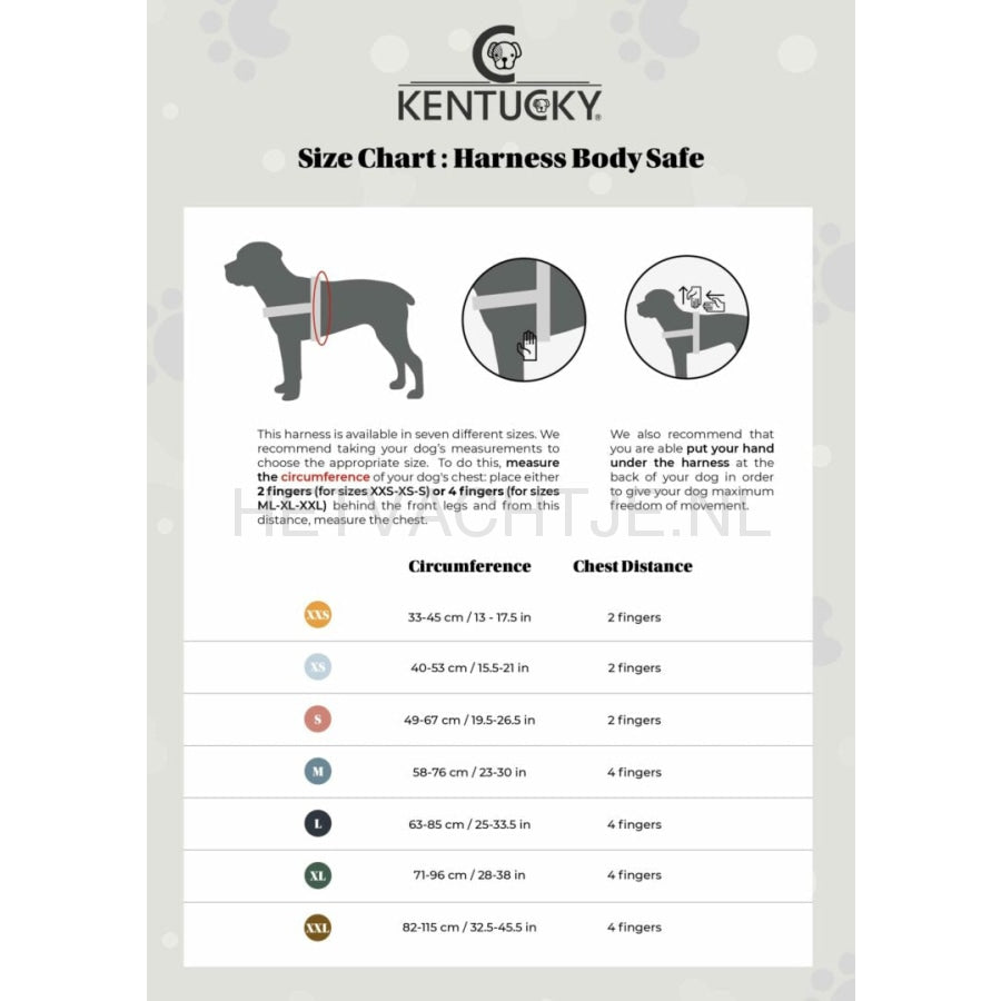 Kentucky - Tuig Body Safe Wool Grijs