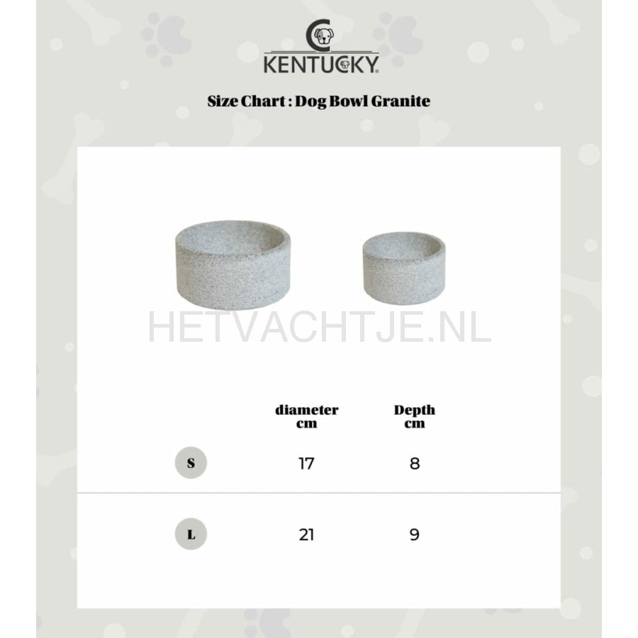 Kentucky - Voerbak Graniet