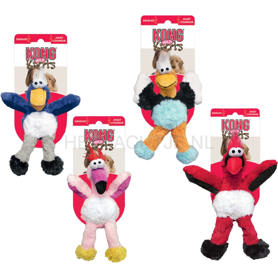 Kong Hond Wild Knots Birds Pluche