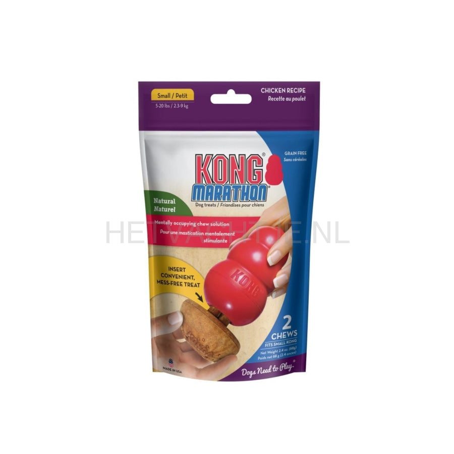Kong Marathon 2Pack Hondentraktatie (2 Smaken) Hondenspeeltjes