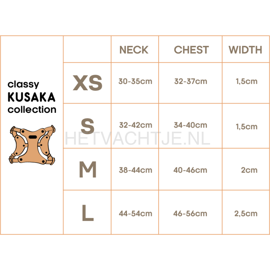 Kusaka - Classy Harnass Toffee Brown