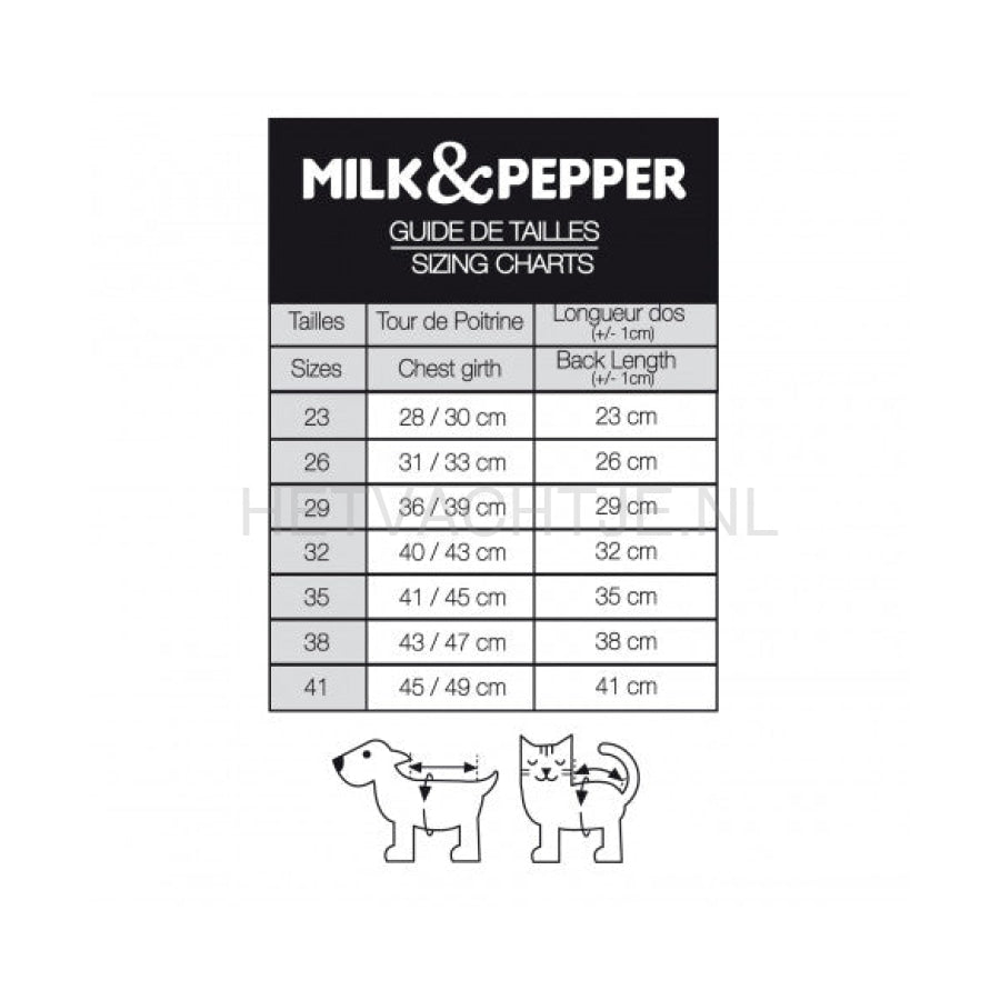Milk&pepper - Kieran Reversible Puff Jas