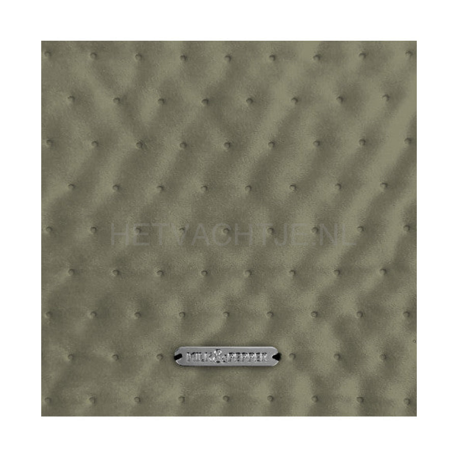 Milk&Pepper - Velvet Opera Plaid Khaki
