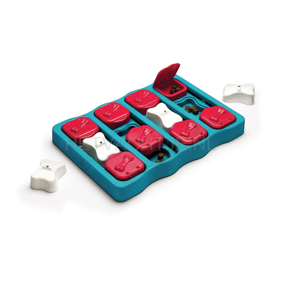 Nina Ottosson Dog Brick Hondenpuzzel (Level 2) Hondenspeeltjes