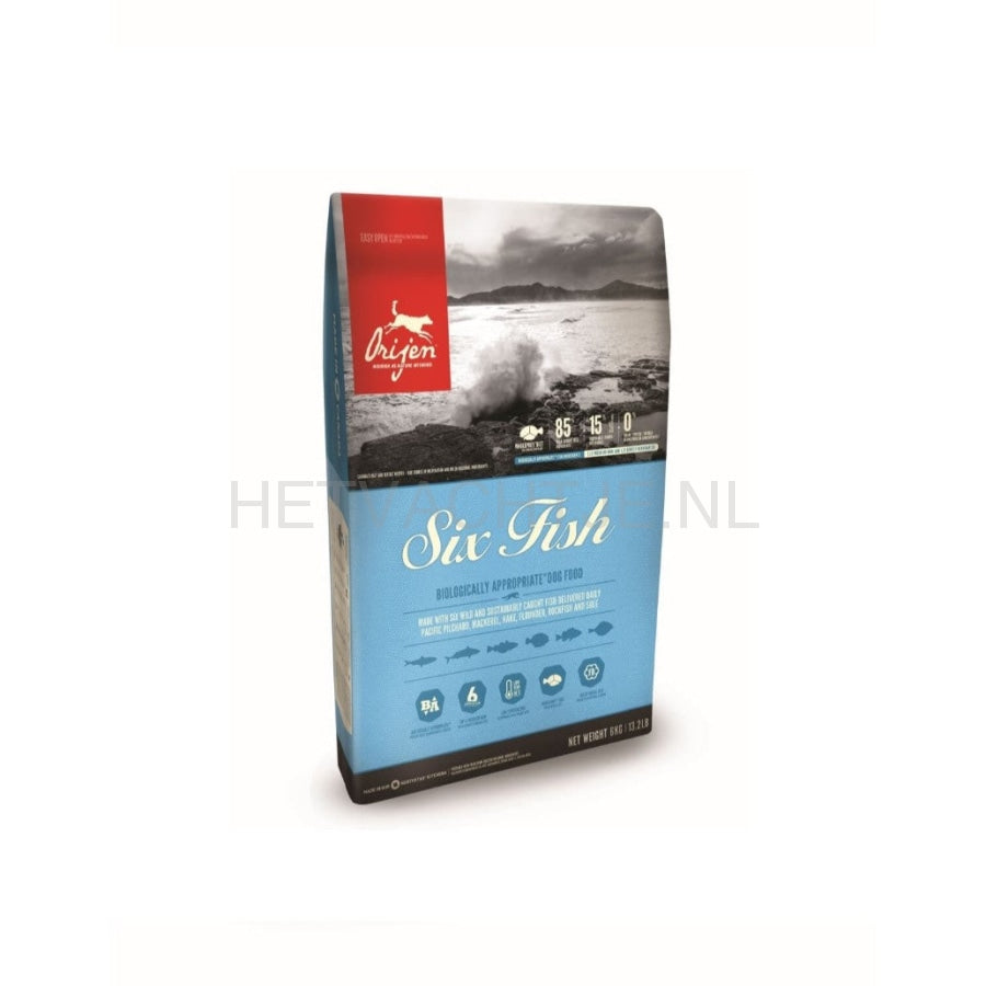 Orijen Whole Prey 6 Fish Dog Hondenvoeding