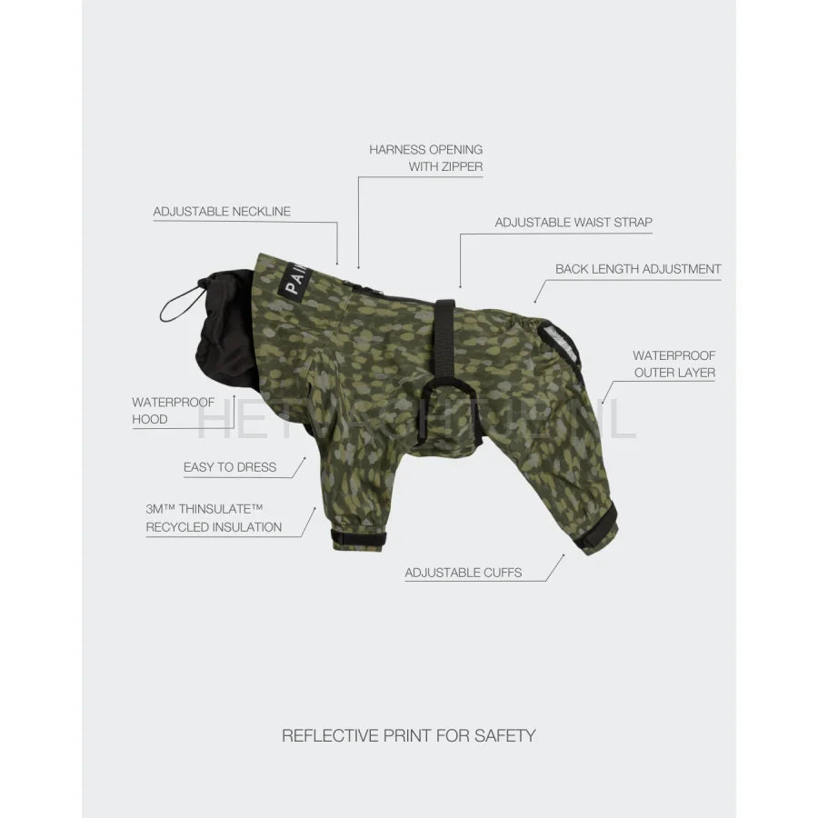 Paikka - Rain Suit Green