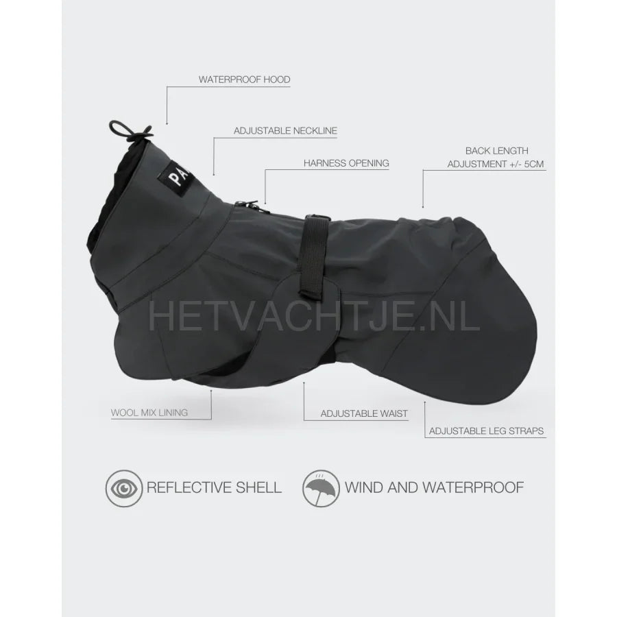 Paikka - Visibility Raincoat Dark