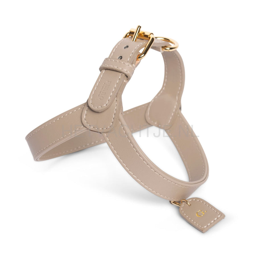 Perro Collection - Beige Hondentuig Halsbanden En Tuigjes Voor Huisdieren