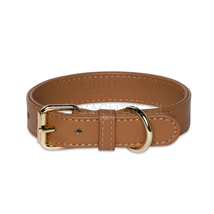 Perro Collection - Caramel Halsband Halsbanden En Tuigjes Voor Huisdieren